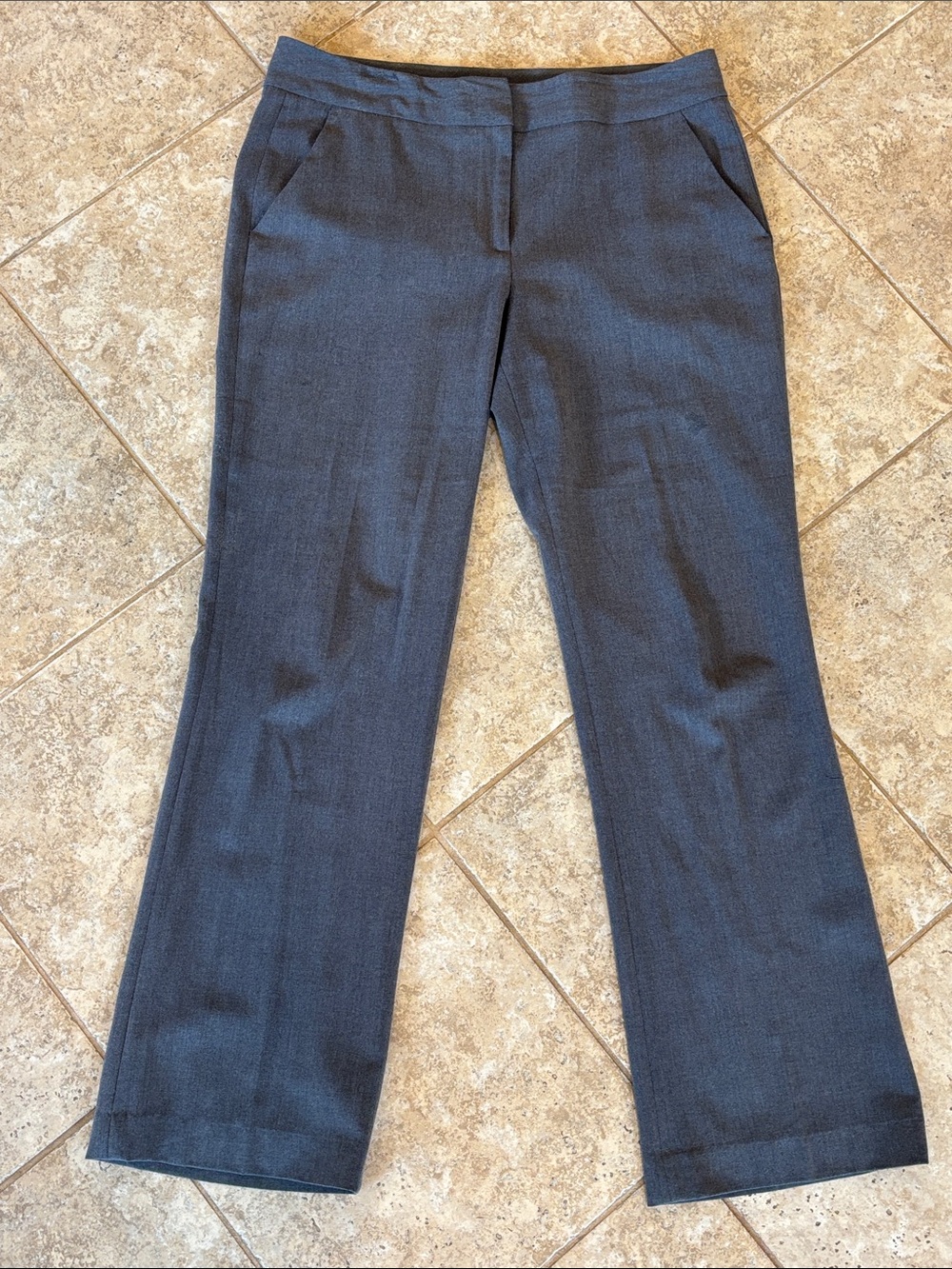 Laura Ashley Women's Dress Pants in‎ Charcoal Blue-Gray size 10